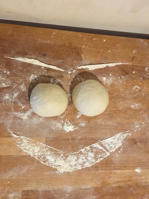 Bun and flour pareidolia