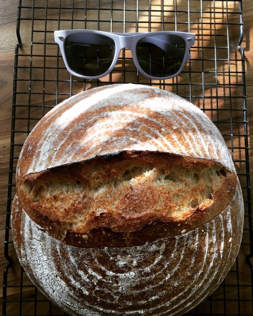 Sourdough with sunglasses.